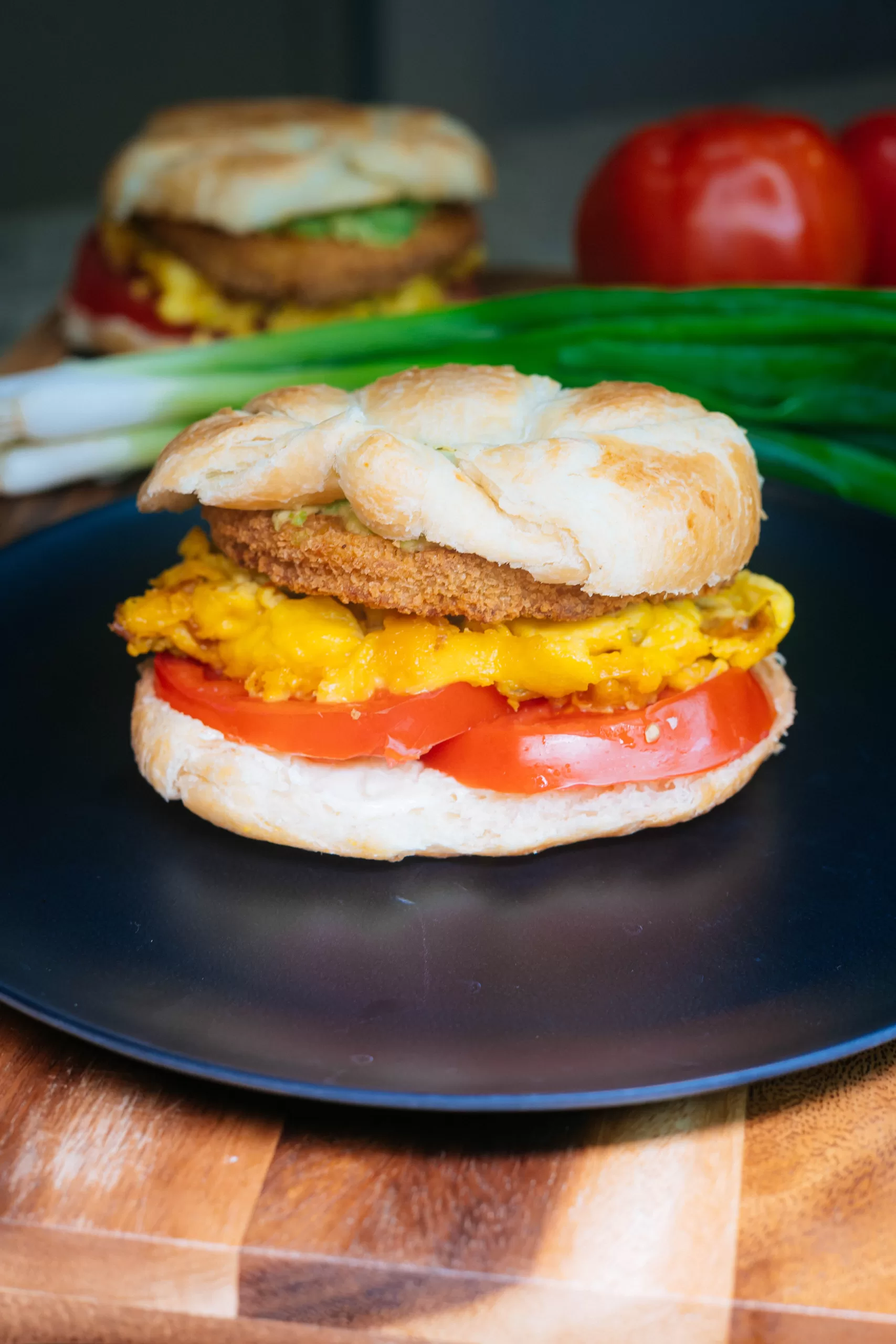 Vegan Chicken Breakfast Sandwich