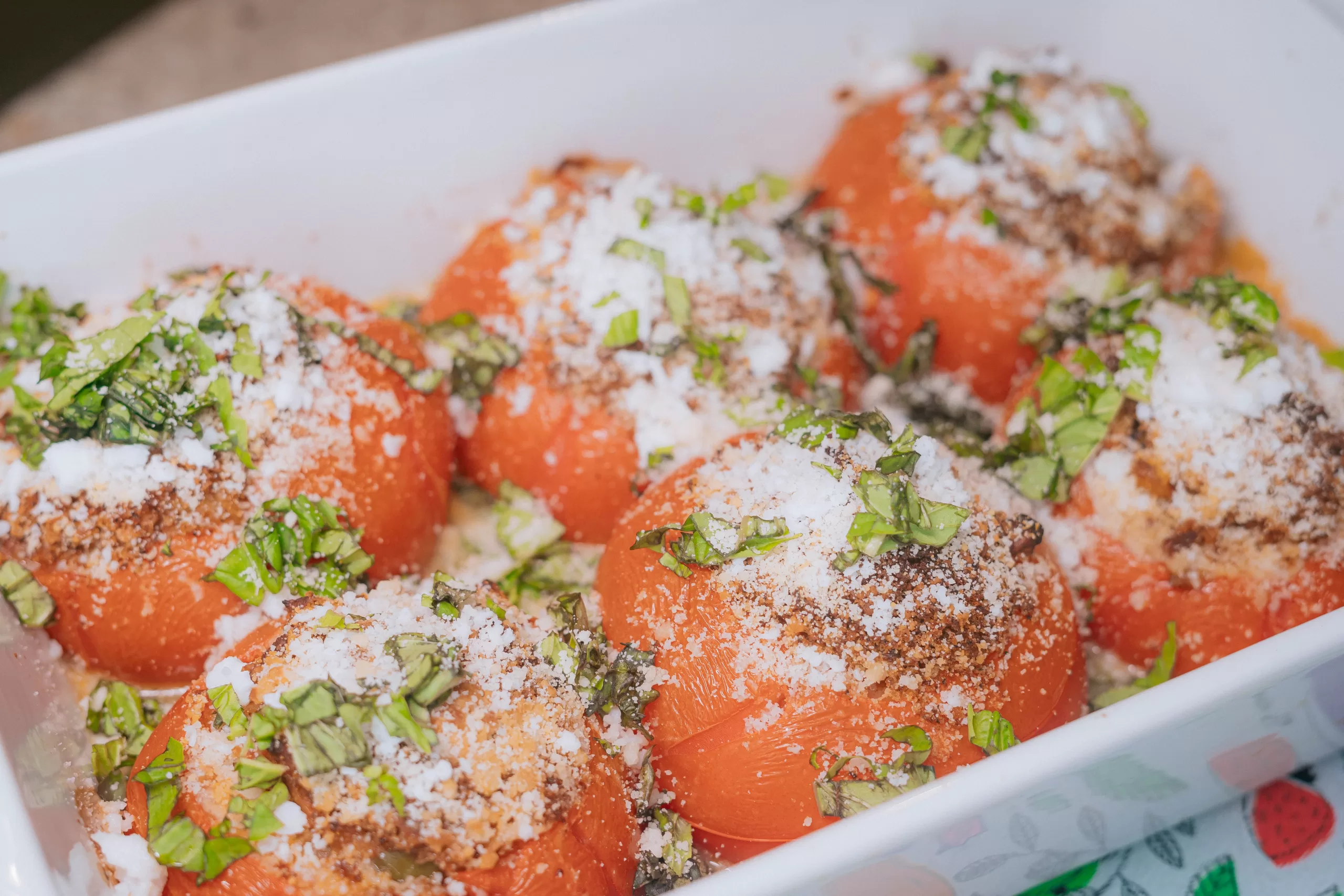 Vegan Stuffed Tomatoes