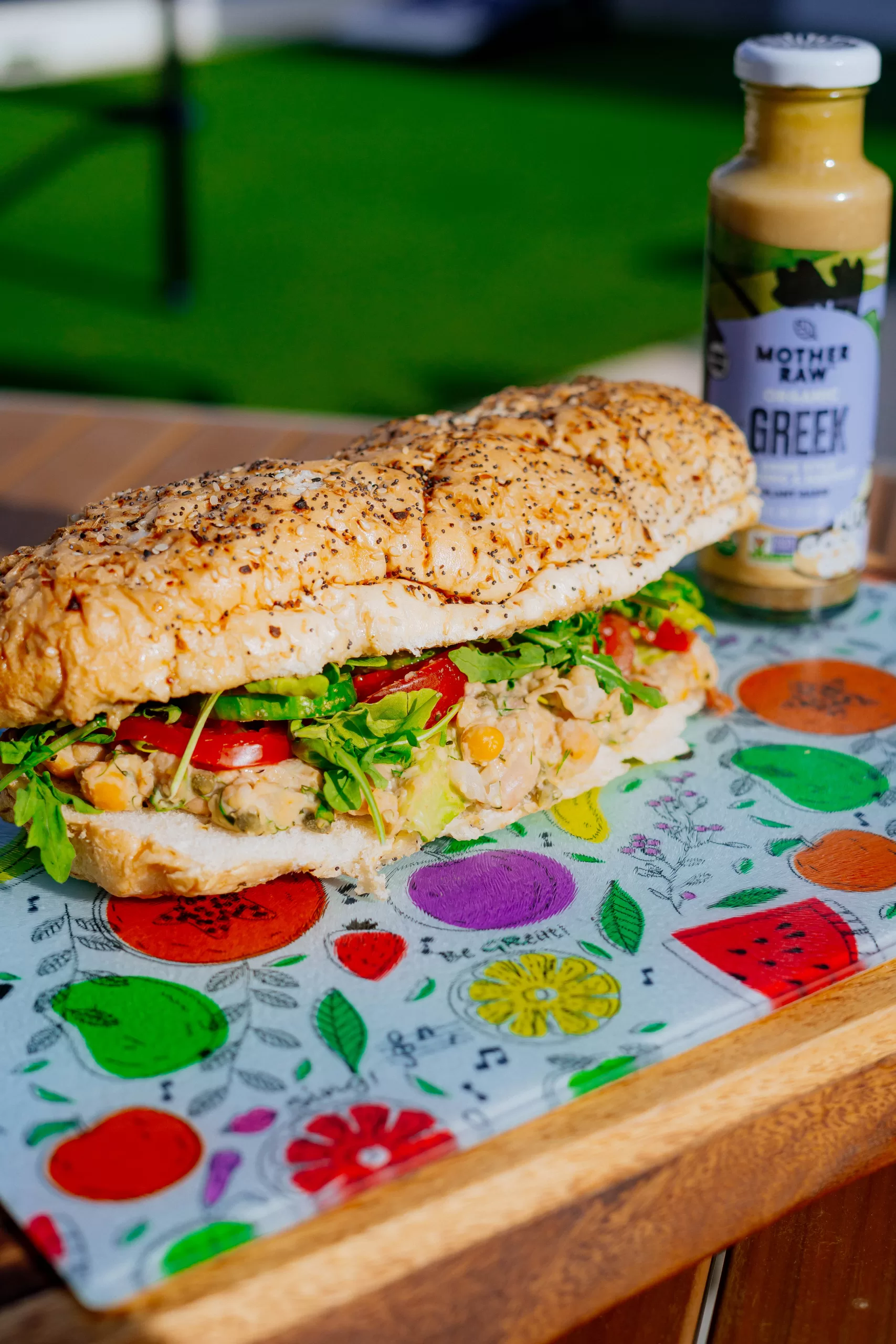 Greek Salad Sandwich